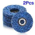 10 Pack 4.5"x7/8" Easy Strip Discs Paint Rust Removal Cleaning Pads Set of 10
