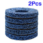 10 Pack 4.5"x7/8" Easy Strip Discs Paint Rust Removal Cleaning Pads Set of 10
