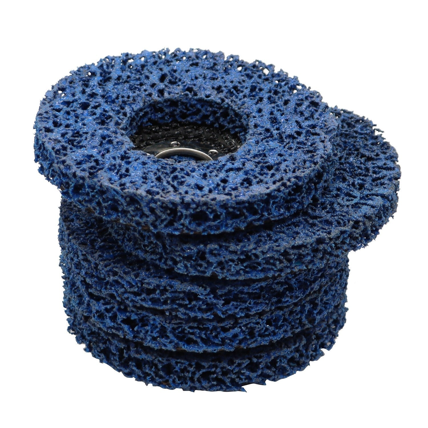 10 Pack 4.5"x7/8" Easy Strip Discs Paint Rust Removal Cleaning Pads Set of 10