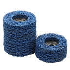10 Pack 4" Poly Strip Disc Wheels Rust Paint Removal for Angle Grinder