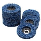 10 Pack 4" Poly Strip Disc Wheels Rust Paint Removal for Angle Grinder