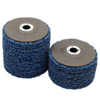 10 Pack 4" Poly Strip Disc Wheels Rust Paint Removal for Angle Grinder