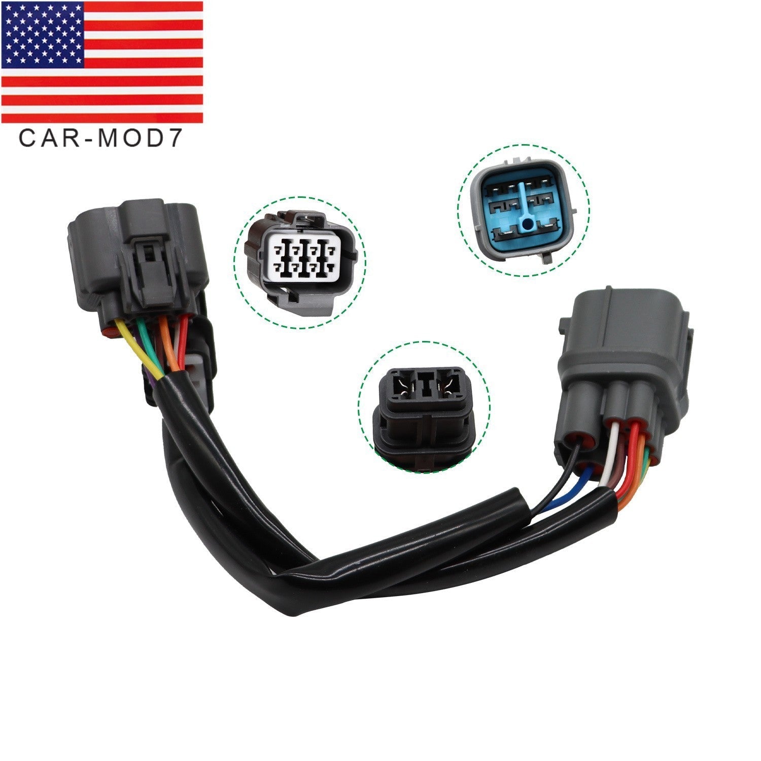10 Pin OBD2 to OBD1 Distributor Jumper Harness for Honda Acura Engine Swap