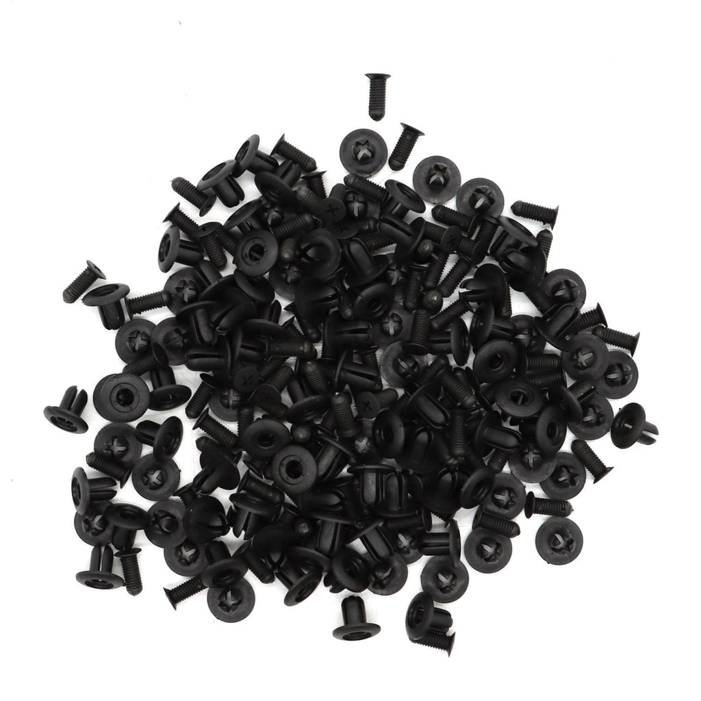 100x Bumper Retainer Fender Liner Hood Rivet Clips Fasteners for Hyundai