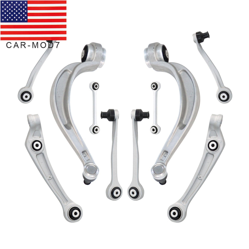 10PC Front Control Arms Ball Joint Suspension Kit for 2011-2016 Audi A4 A5 S4 S5