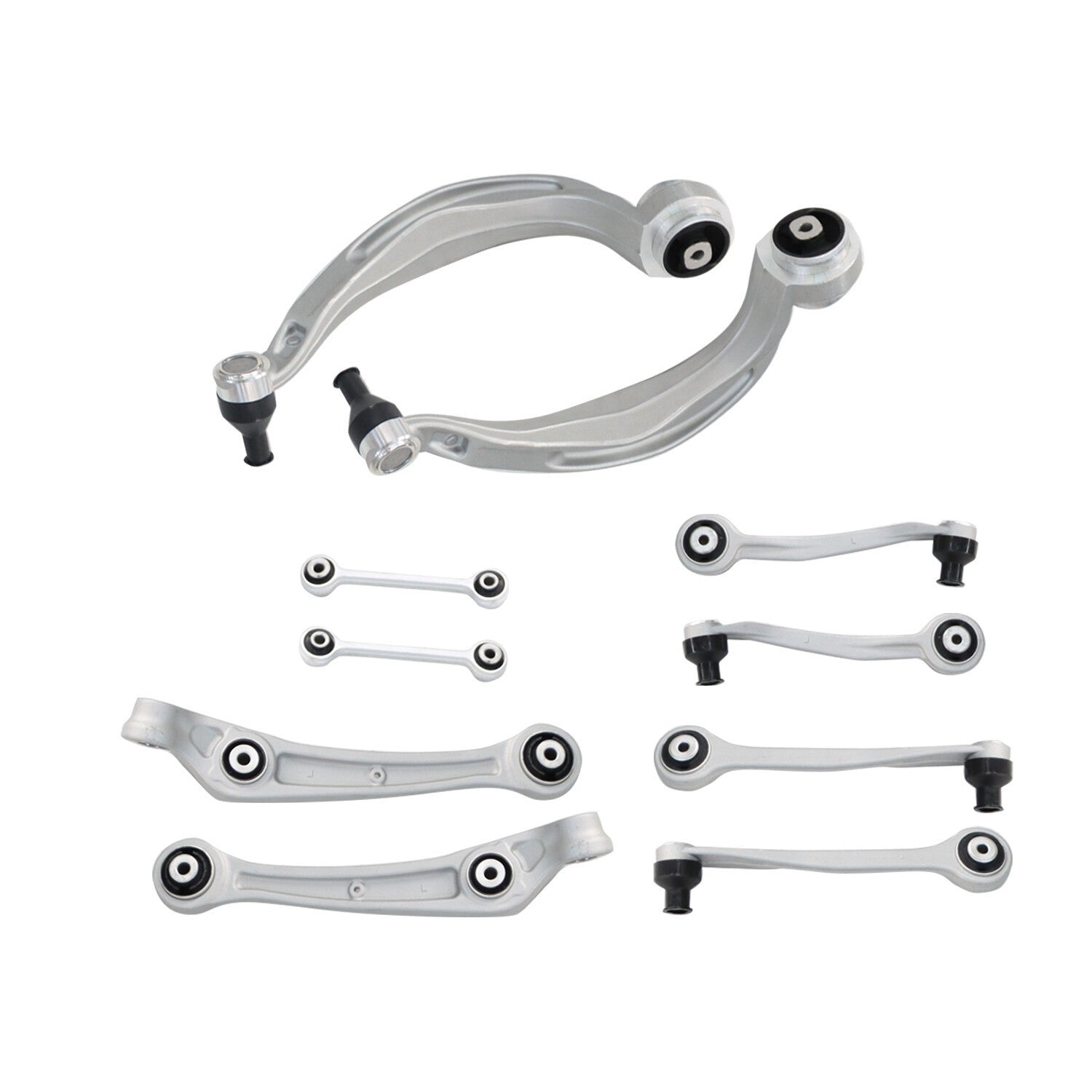 10PC Front Control Arms Ball Joint Suspension Kit for 2011-2016 Audi A4 A5 S4 S5