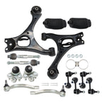 14" Lower Control Arms Ball Joint Sway Bar Tie Rod for 2006-2011 Honda Civic