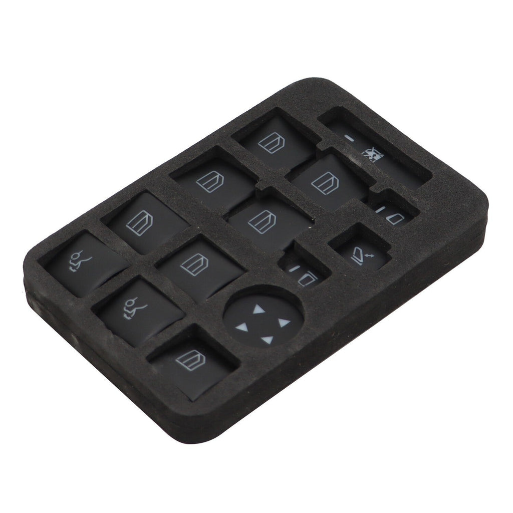14X Car Door Armrest Window Switch Button Cover for Mercedes-Benz E350 08-19