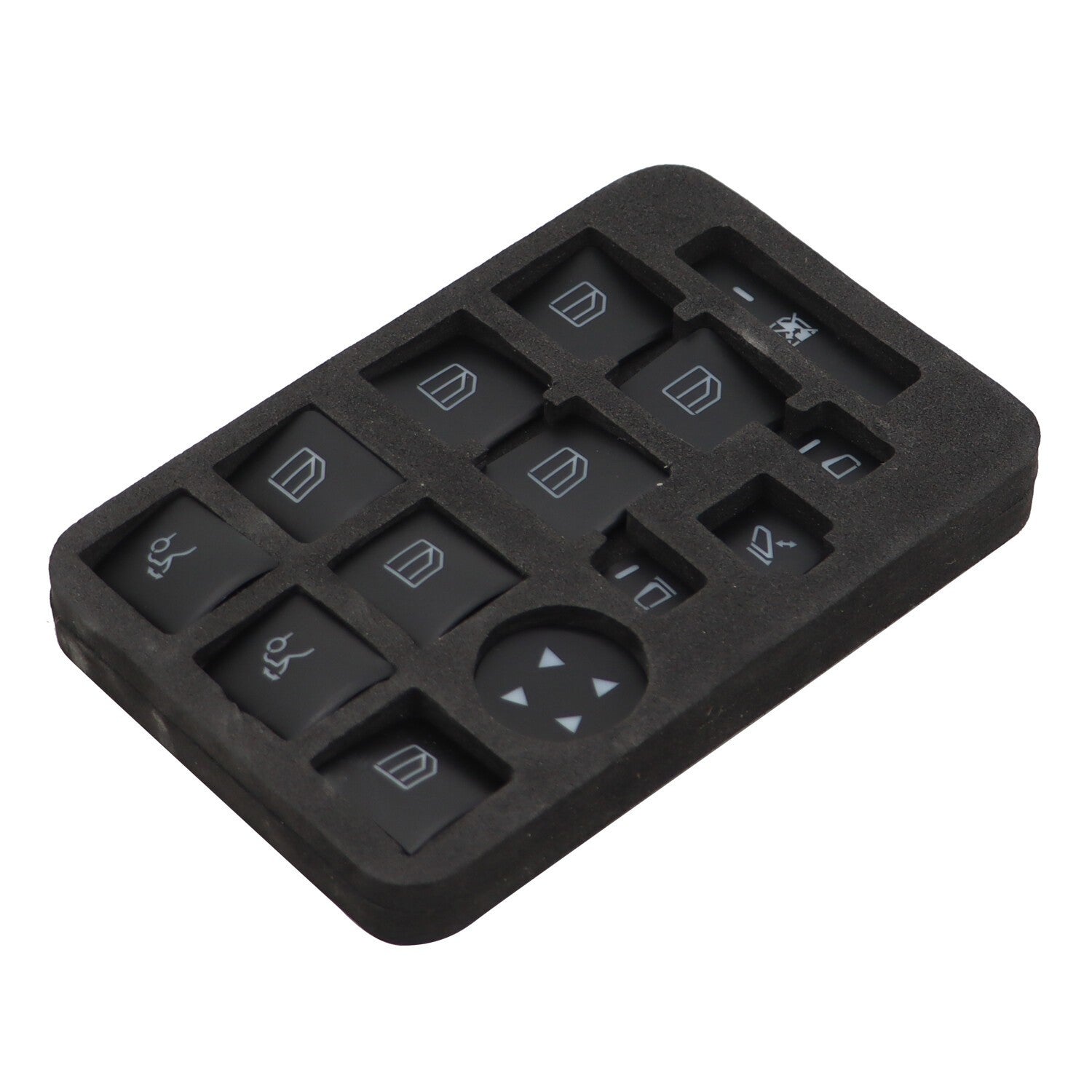 14X Car Door Armrest Window Switch Button Cover for Mercedes-Benz E350 08-19
