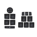 14X Car Door Armrest Window Switch Button Cover for Mercedes-Benz E350 08-19