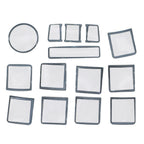 14X Car Door Armrest Window Switch Button Cover for Mercedes-Benz E350 08-19