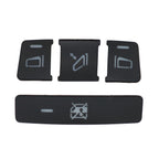 14X Car Door Armrest Window Switch Button Cover for Mercedes-Benz E350 08-19