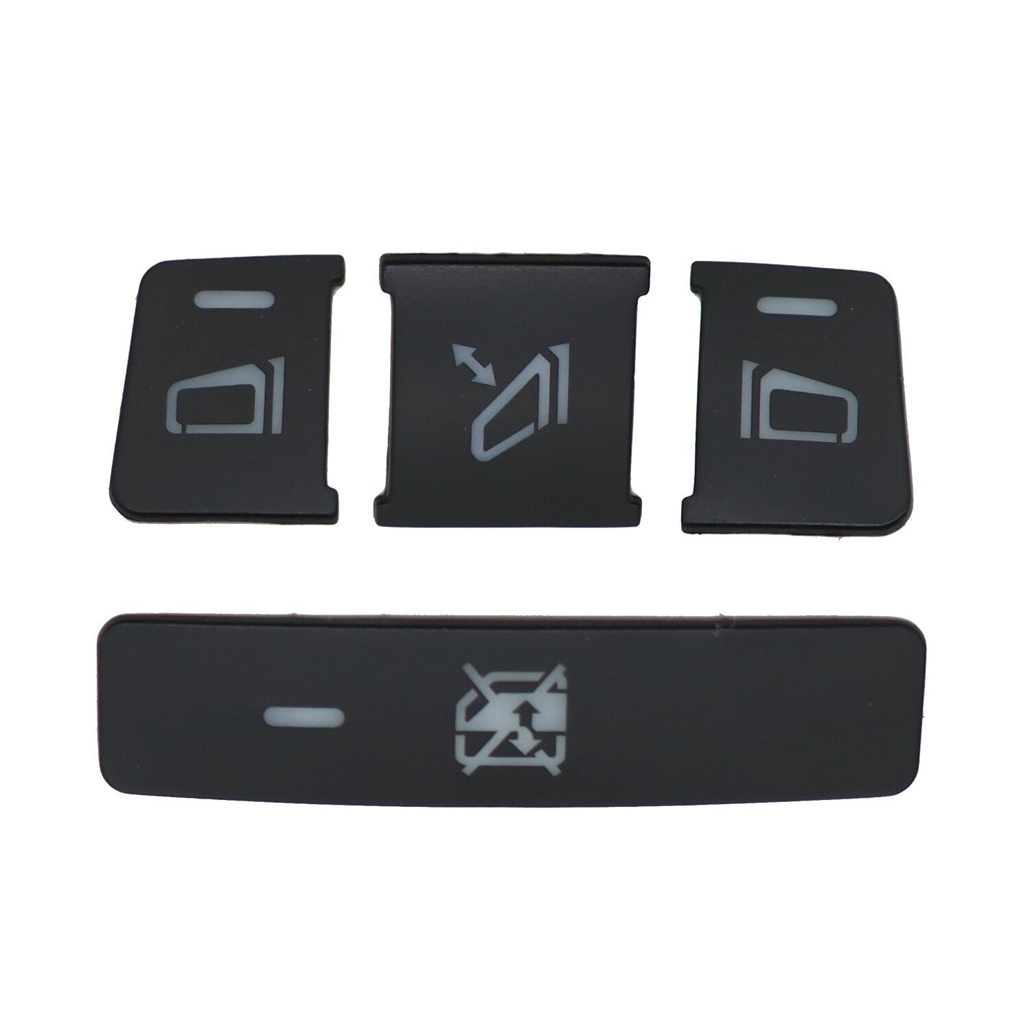 14X Car Door Armrest Window Switch Button Cover for Mercedes-Benz E350 08-19