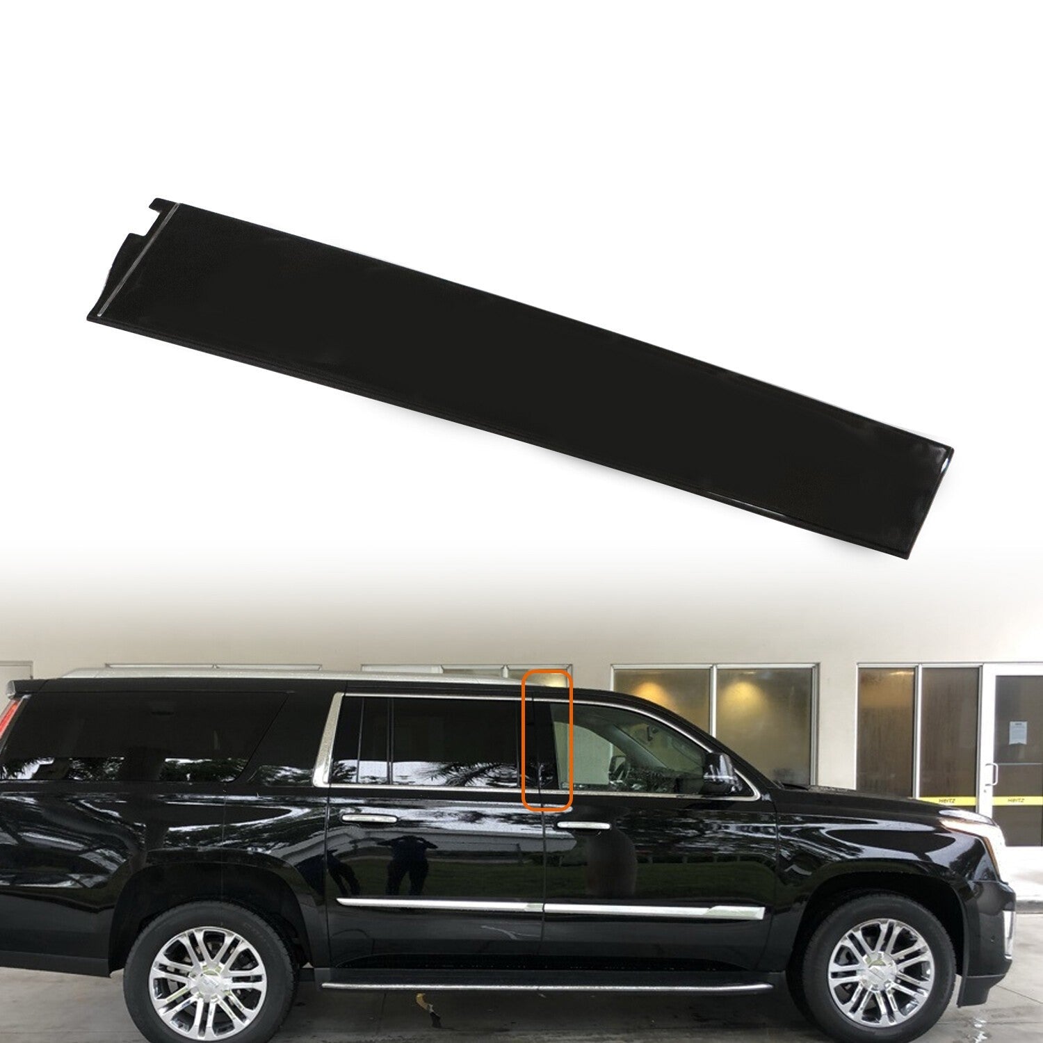 15-18 Right Front Door B Pillar Molding for Cadillac Chevy GMC 926242