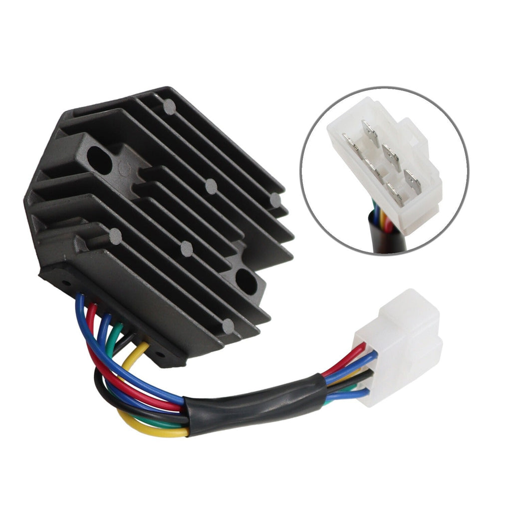 Kubota Voltage Regulator Rectifier 15351-64601 15531-64603 6 Wire Compatible