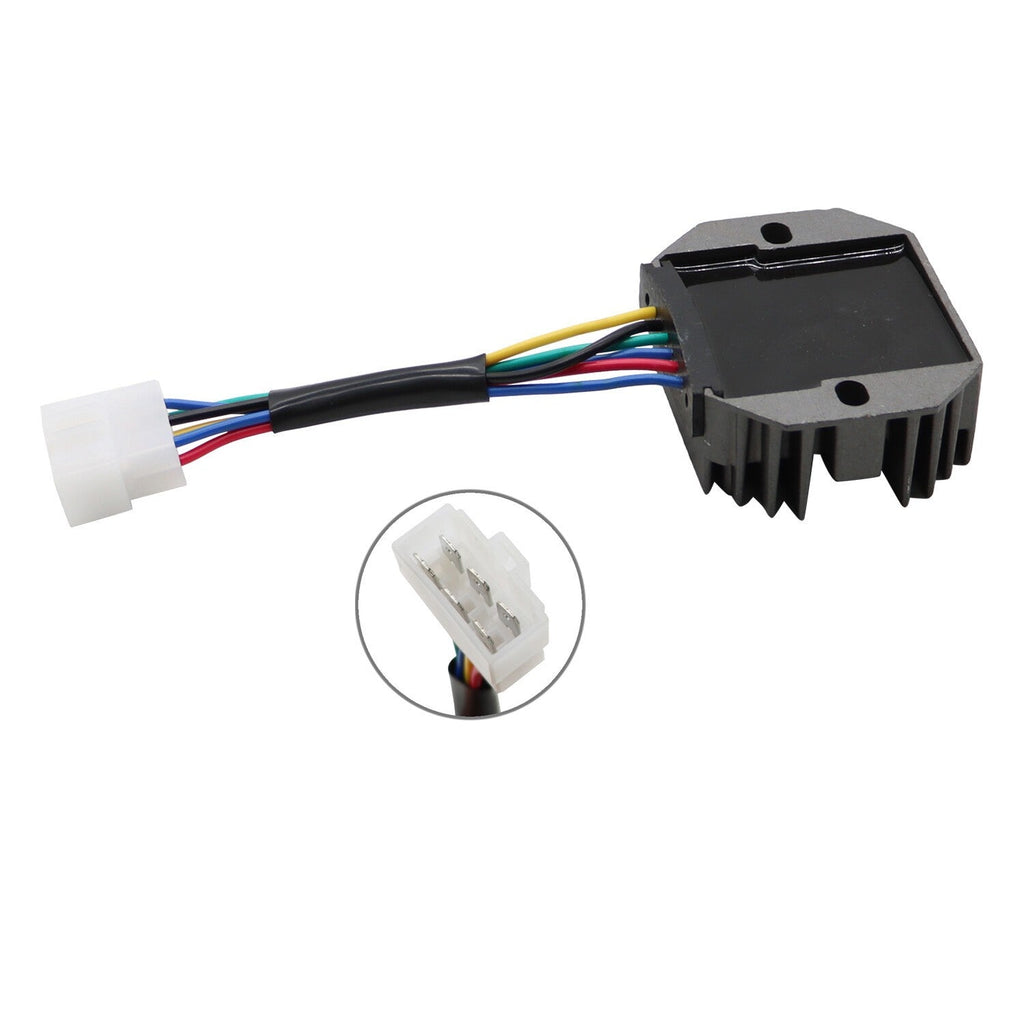 Kubota Voltage Regulator Rectifier 15351-64601 15531-64603 6 Wire Compatible