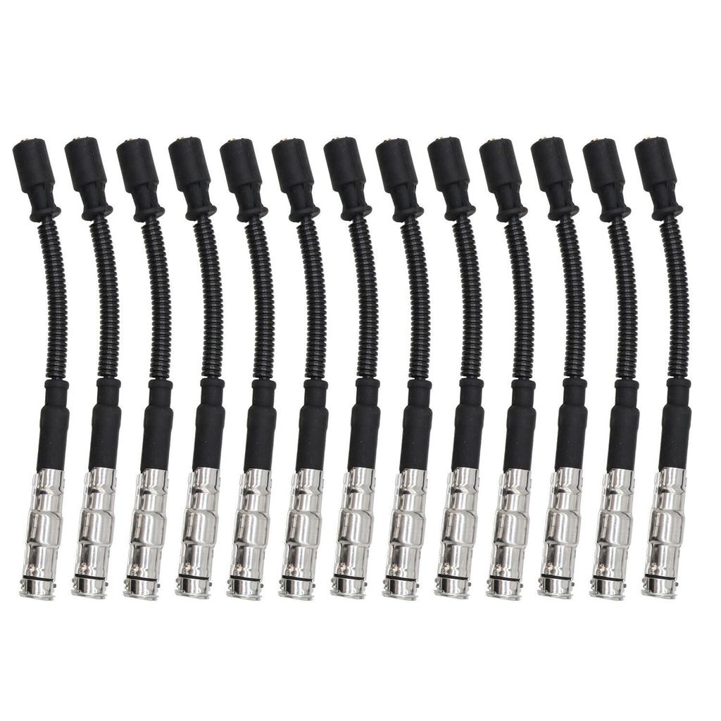 16x Spark Plug Ignition Wires SW05 for Mercedes C CLK E G ML SLK-Class