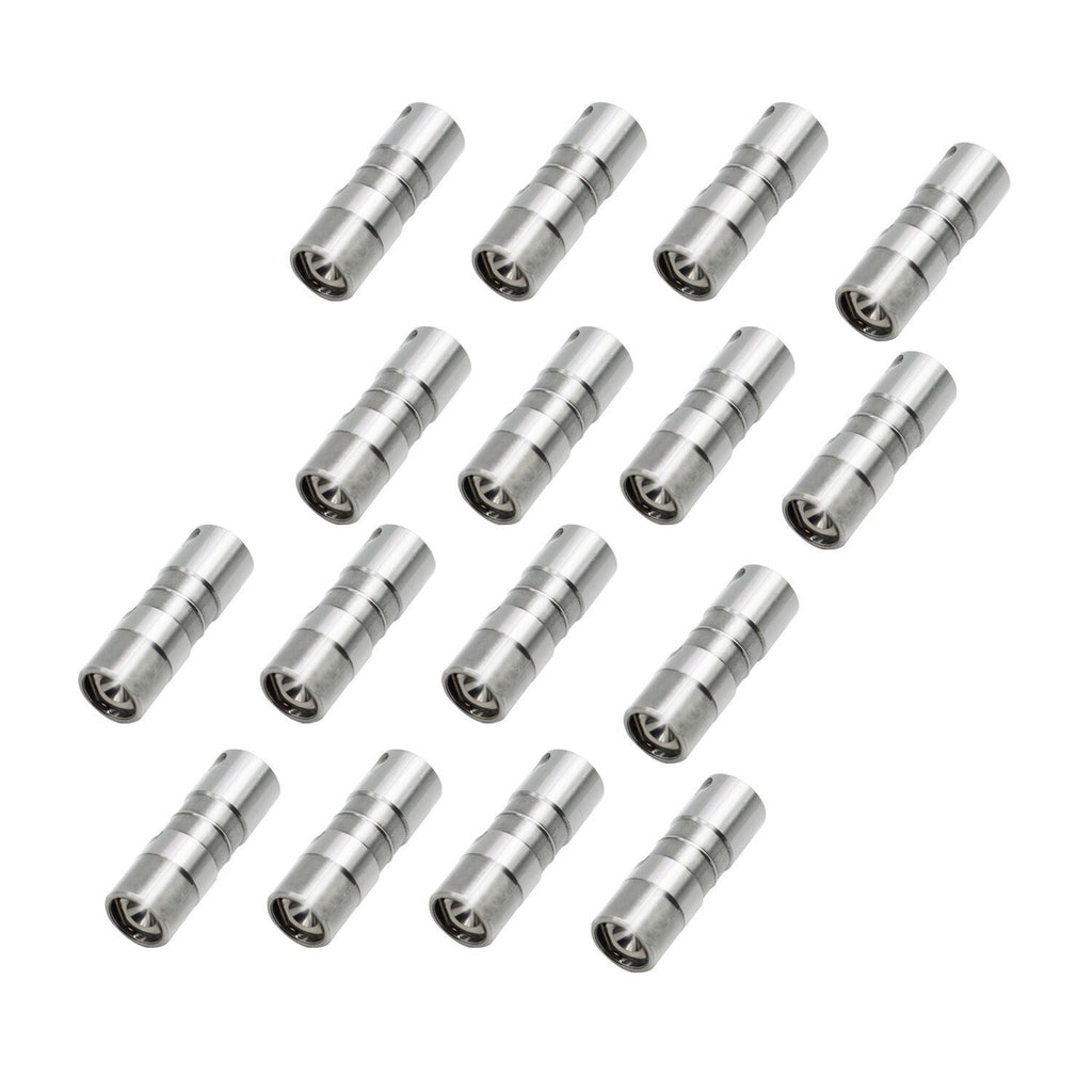 16pcs Hydraulic Roller Lifters for Chevy LS1 LS2 LS3 LS7 5.3 5.7 6.0 SBC