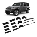 17PCS Jeep Wrangler JK 2007-2018 Hardtop Foam Headliner Seal Kit 68026937AB