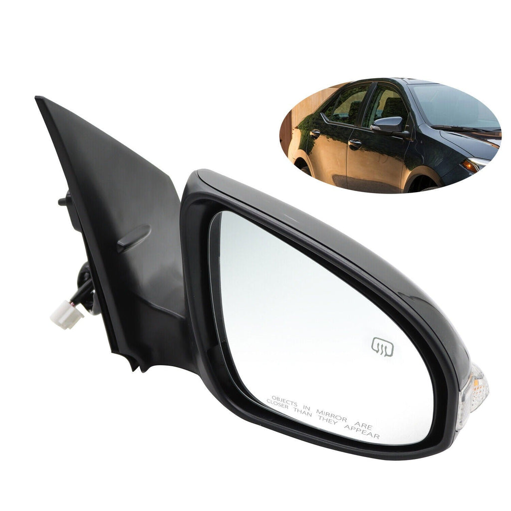 Right Side Power Heated Mirror w/ Signal for 2014-2019 Toyota Corolla