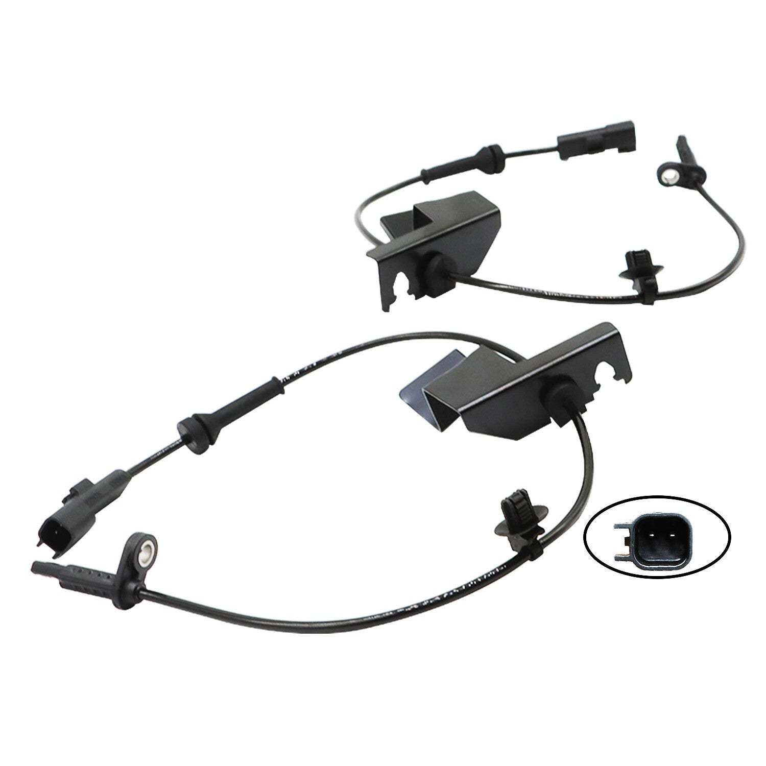 2 ABS Wheel Speed Sensors Front Left & Right for Ford Fusion 2013-2019
