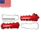 2 Aluminum Valve Covers for Ford Expedition 05-14 5.4L & Explorer 06-10 4.6L