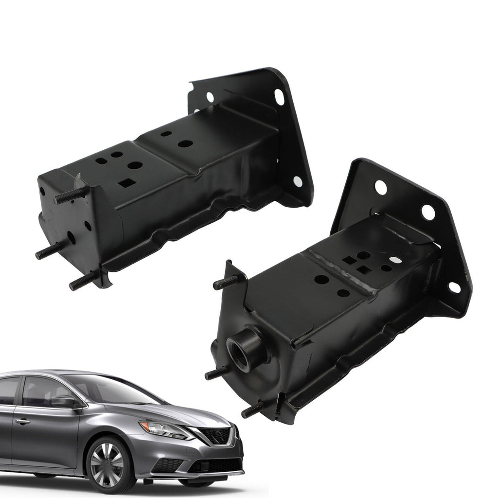 2 Pcs Front Bumper Bracket Set for 2013-2019 Nissan Sentra Left & Right Steel