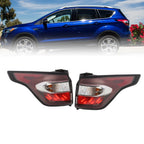 2 PCS 2017-2019 Ford Escape Kuga Halogen Left & Right Brake Tail Lights