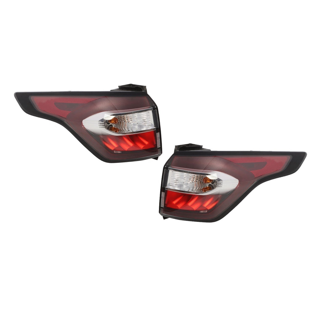 2 PCS 2017-2019 Ford Escape Kuga Halogen Left & Right Brake Tail Lights