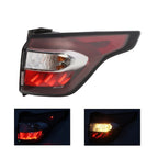 2 PCS 2017-2019 Ford Escape Kuga Halogen Left & Right Brake Tail Lights