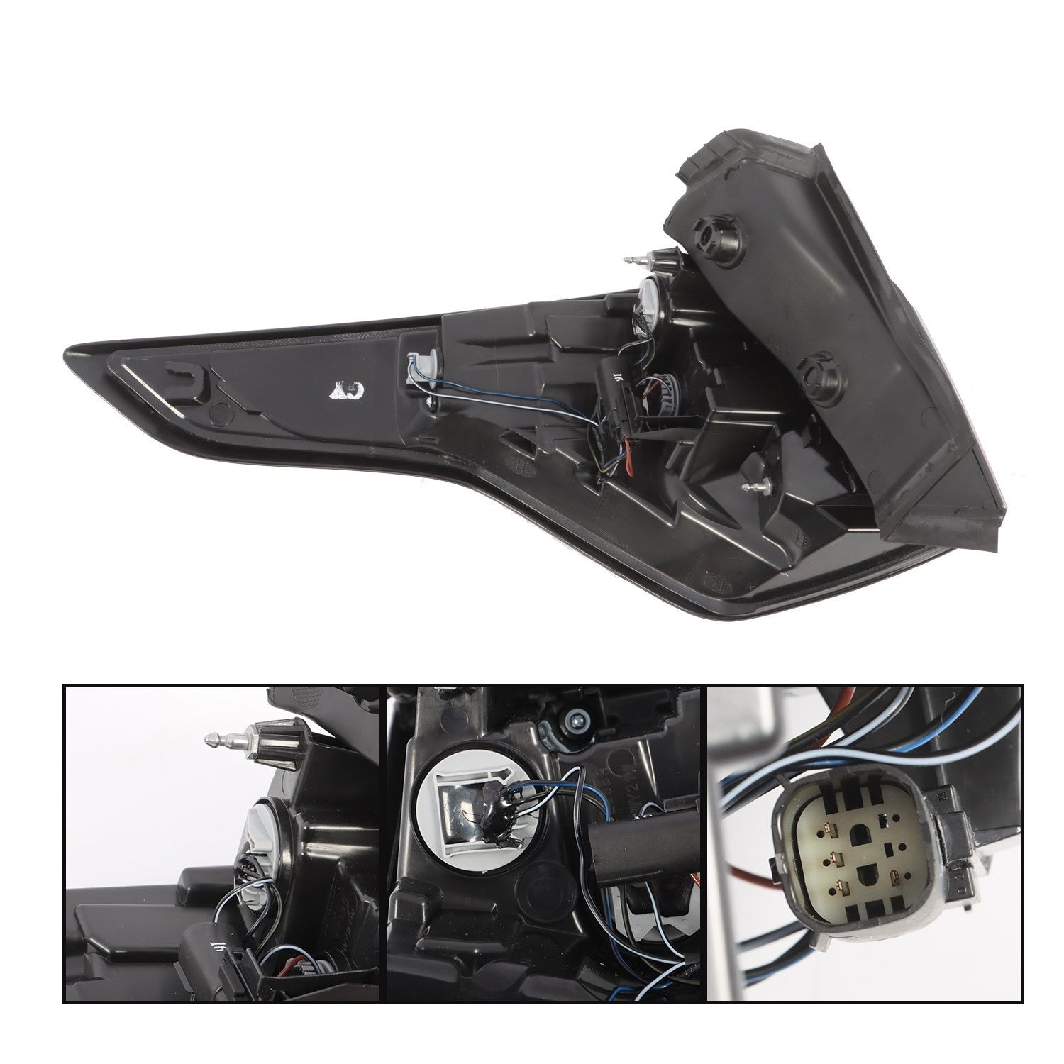 2 PCS 2017-2019 Ford Escape Kuga Halogen Left & Right Brake Tail Lights