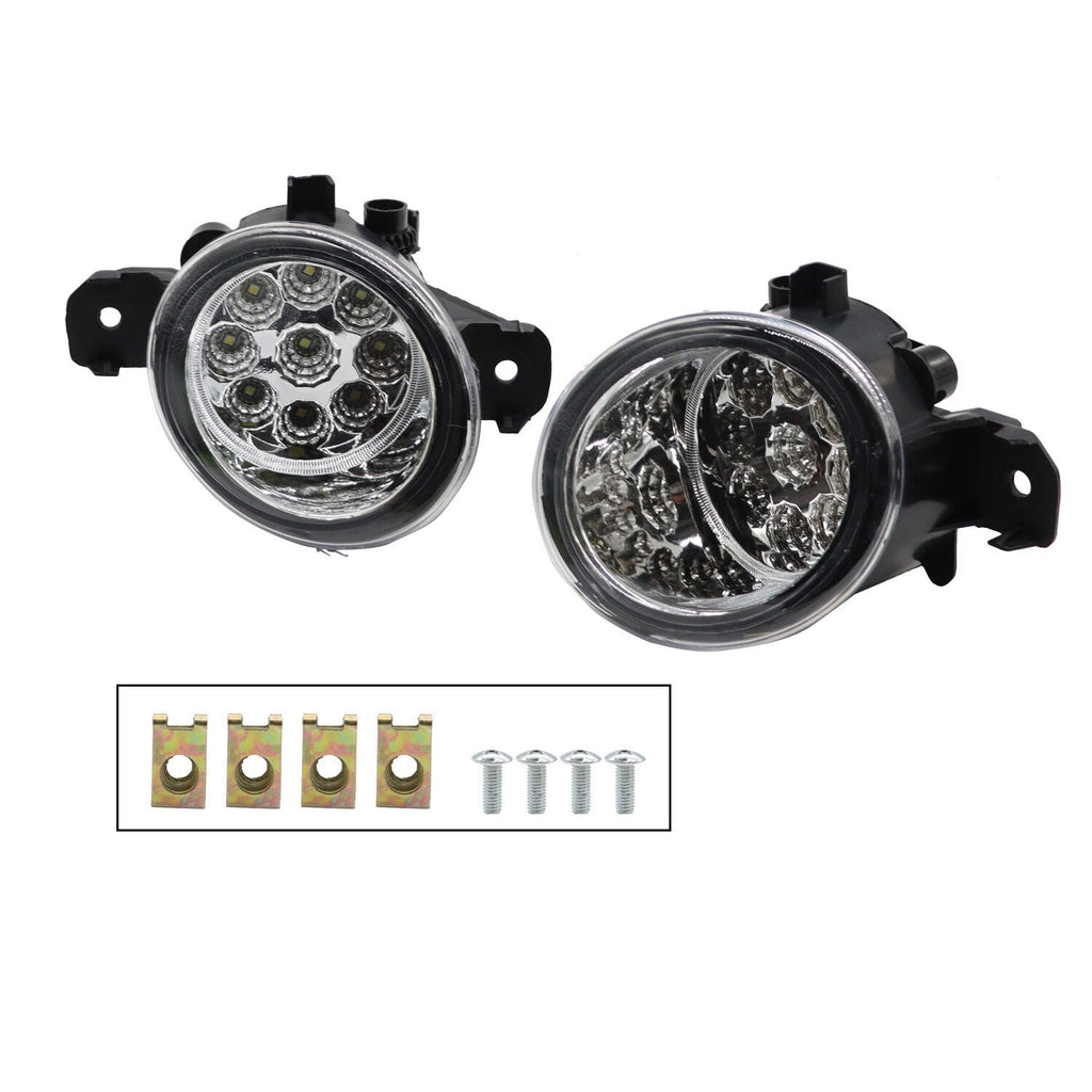 2 Pcs LED Fog Lights for Nissan Altima Sentra Maxima Rogue Infiniti QX60