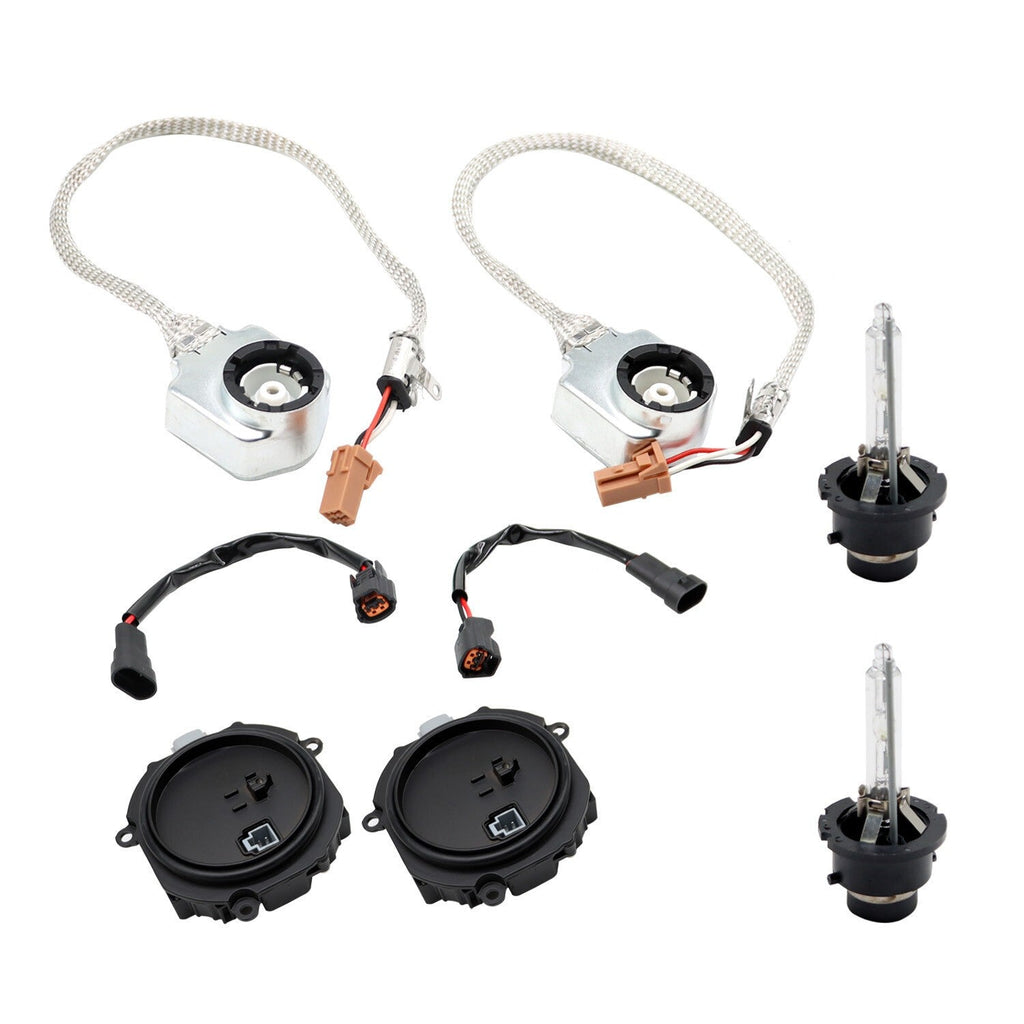 2 Set Xenon HID D2S Ballast Igniter Bulb Kit for 07-15 Infiniti G35 G37 Q40 Q50