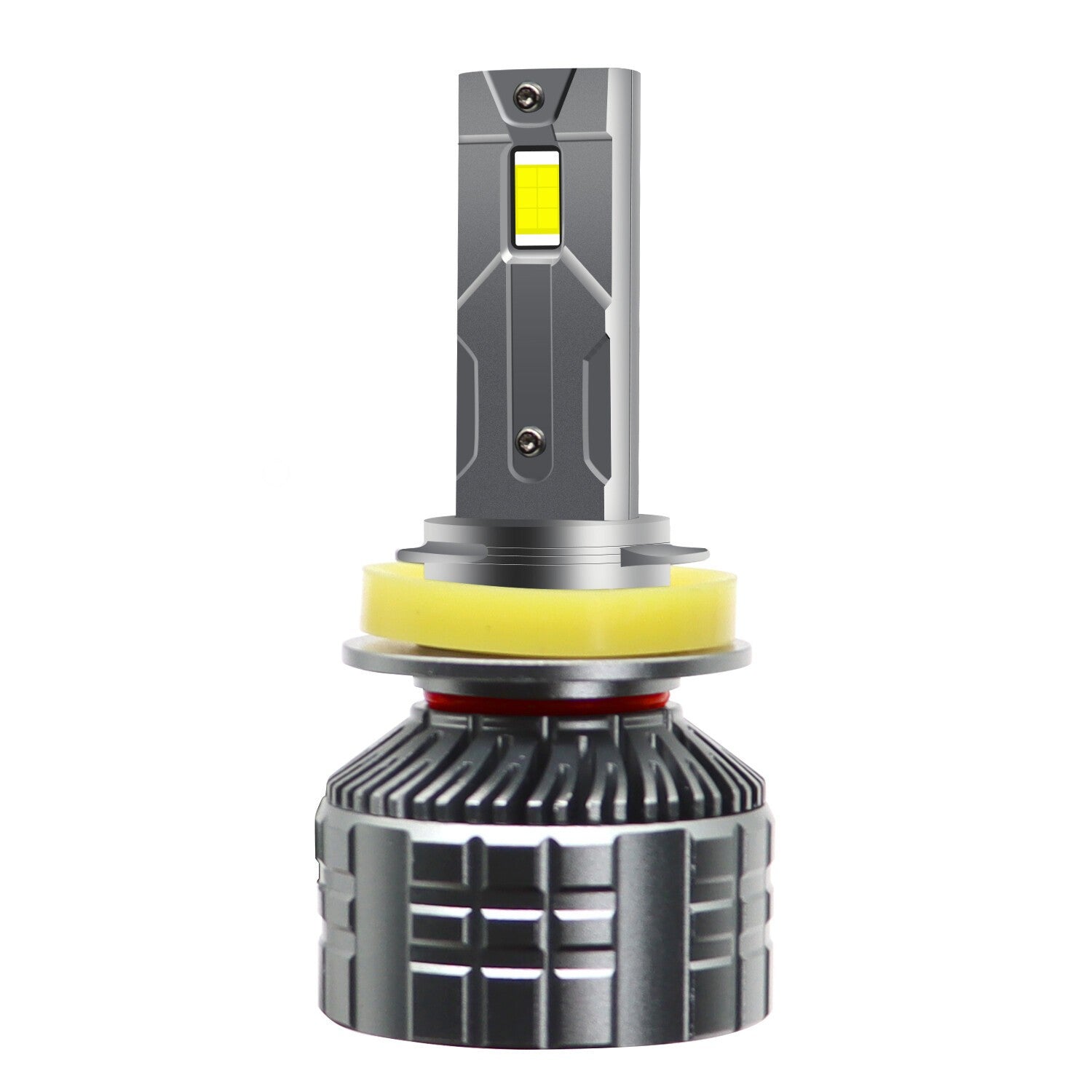 H11 LED Headlight Kit 6000K White High Low Beam Bulbs 2-Sides