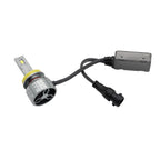 H11 LED Headlight Kit 6000K White High Low Beam Bulbs 2-Sides