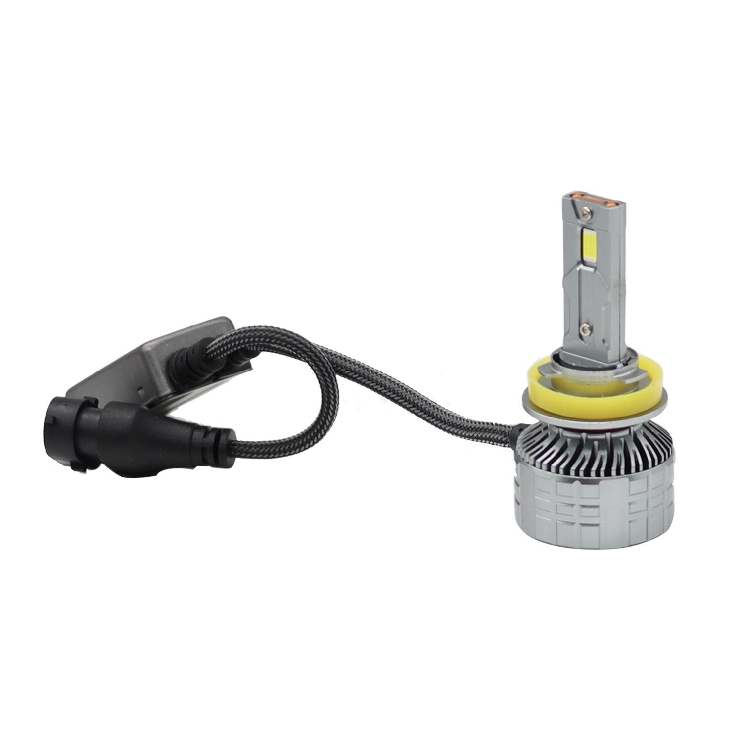 H11 LED Headlight Kit 6000K White High Low Beam Bulbs 2-Sides