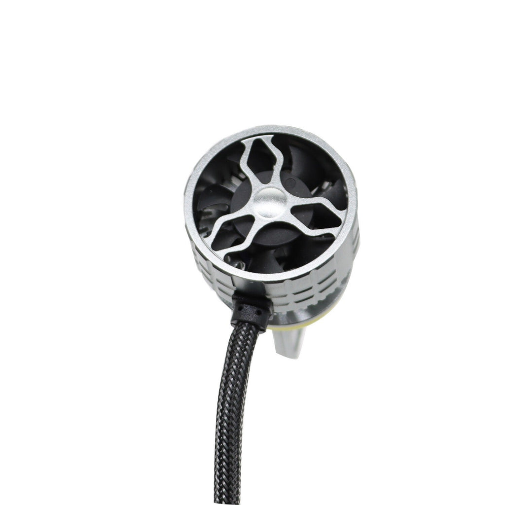 H11 LED Headlight Kit 6000K White High Low Beam Bulbs 2-Sides