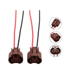 2x 9006 HB4 Female Wire Pigtail Headlight Low Beam Socket Harness Plug