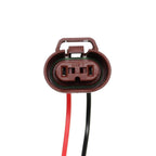 2x 9006 HB4 Female Wire Pigtail Headlight Low Beam Socket Harness Plug