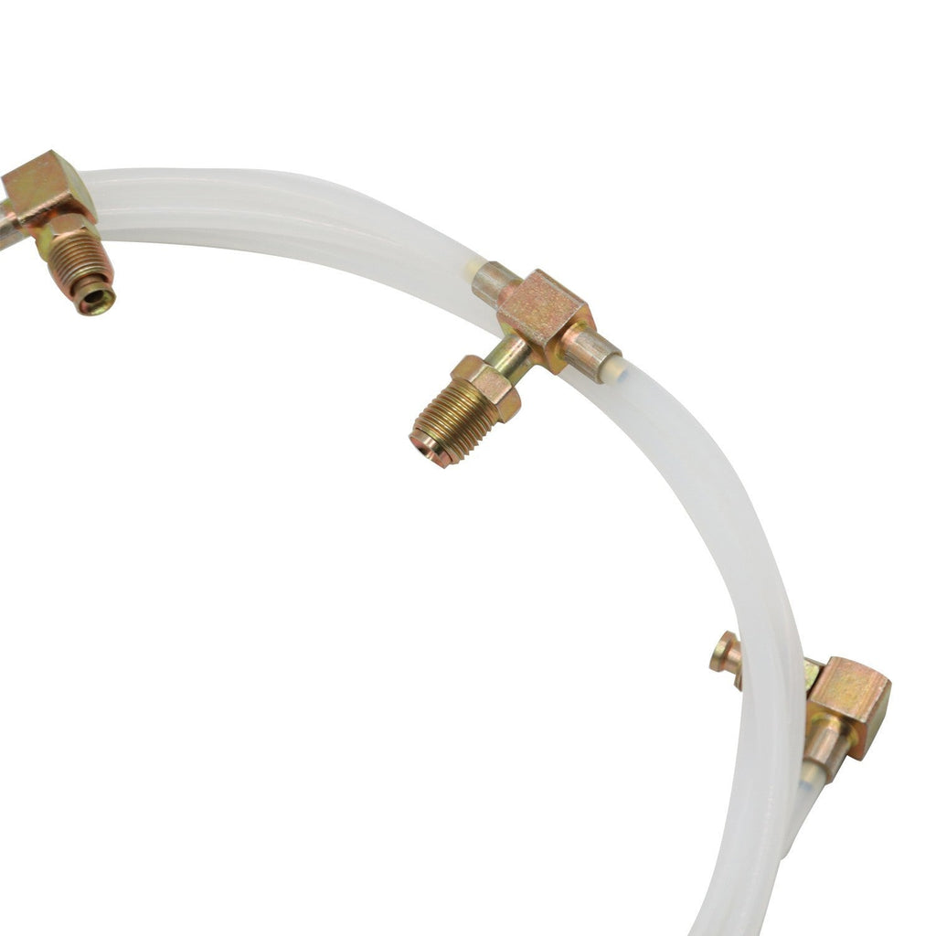 2× Hydraulic Fluid Hose Lines for 1968-72 Chevelle Convertible Top