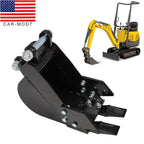 200mm Narrow Bucket Mini Excavator Attachment Small Digger Accessory