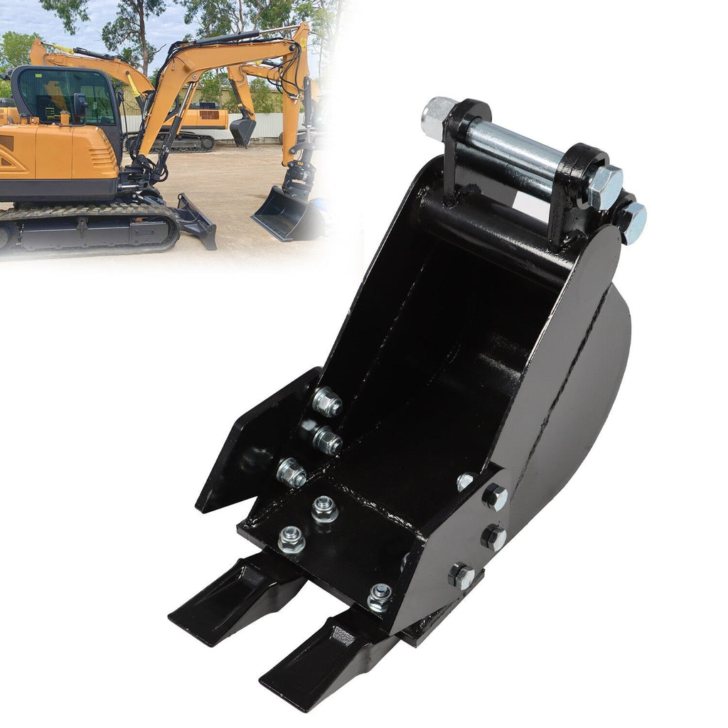 200mm Narrow Bucket Mini Excavator Attachment Small Digger Accessory