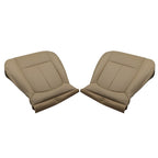 2011-2016 Ford F250 F350 Lariat Tan Perforated Driver & Passenger Seat Covers