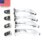 Chrome Exterior Door Handle Set for 2014-2017 Chevrolet Silverado 1500 (4pcs)