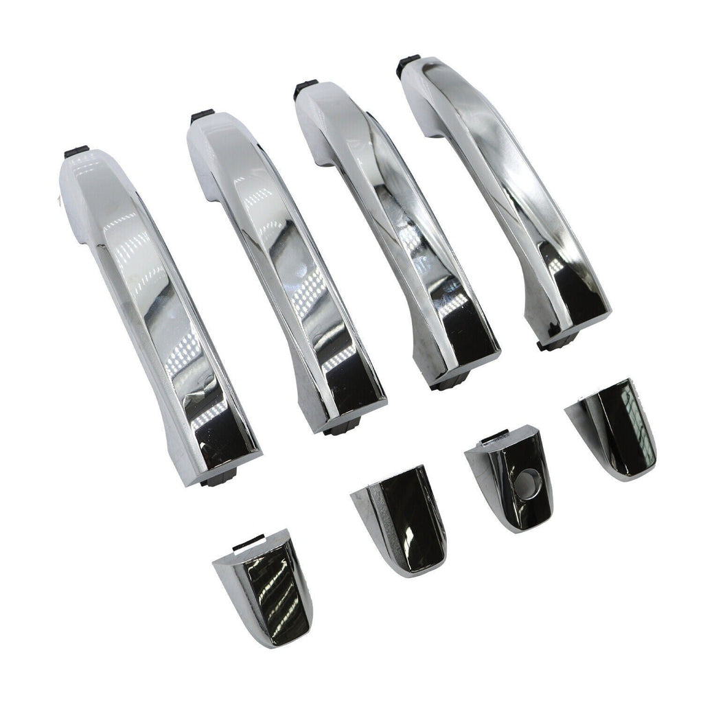 Chrome Exterior Door Handle Set for 2014-2017 Chevrolet Silverado 1500 (4pcs)