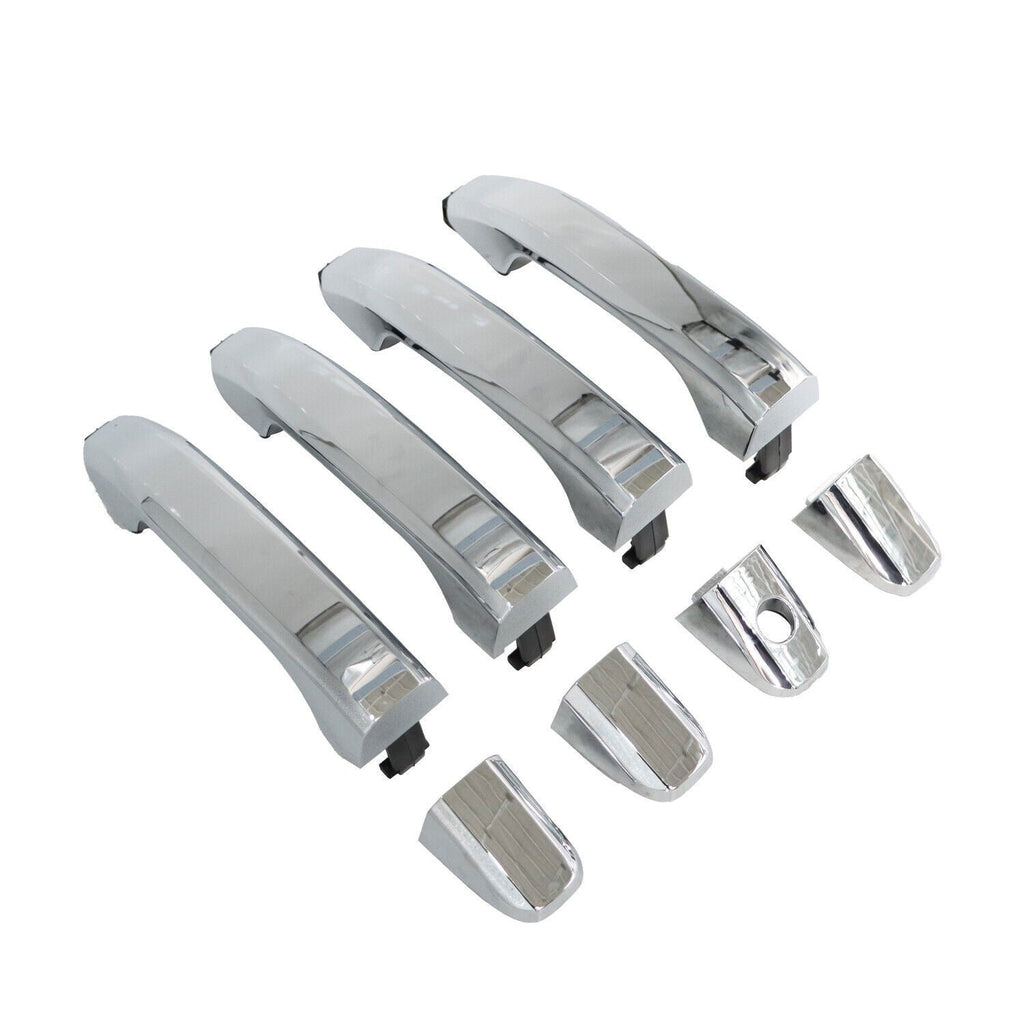 Chrome Exterior Door Handle Set for 2014-2017 Chevrolet Silverado 1500 (4pcs)