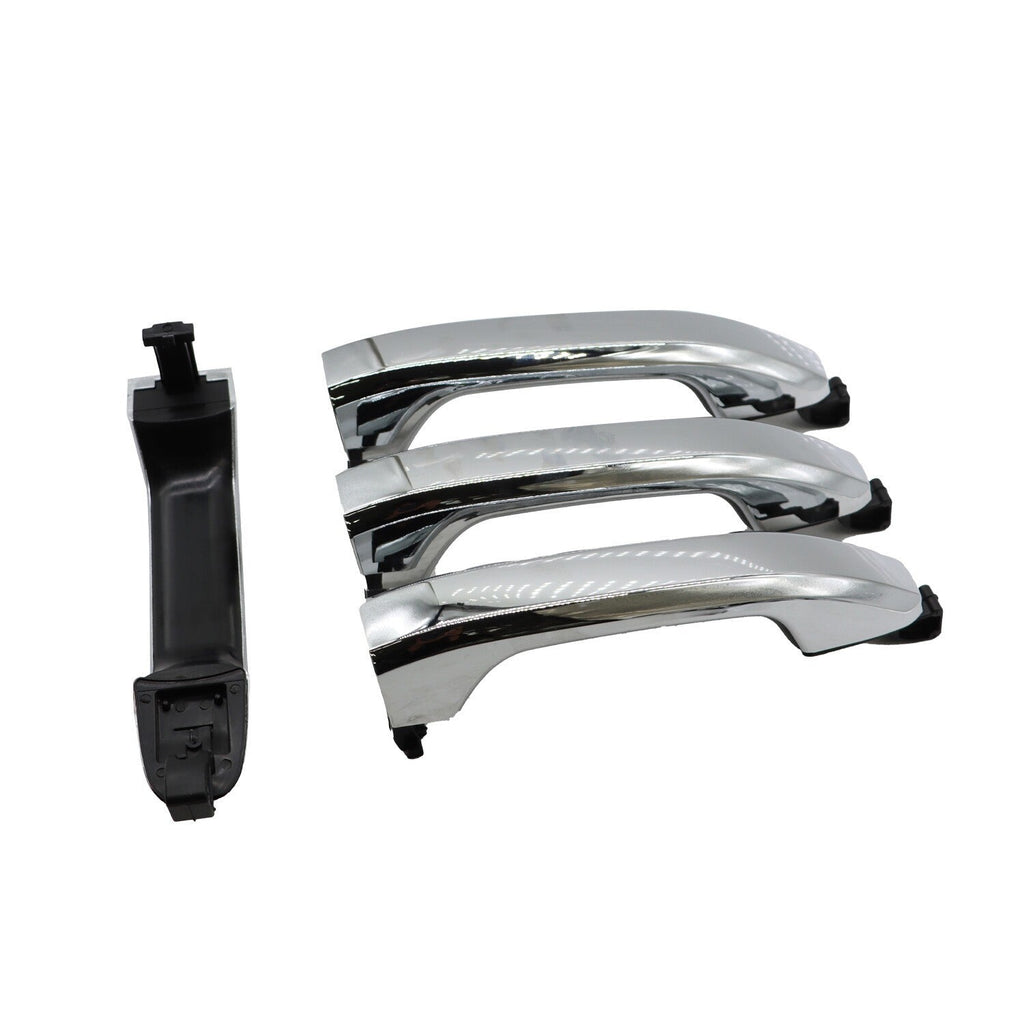 Chrome Exterior Door Handle Set for 2014-2017 Chevrolet Silverado 1500 (4pcs)