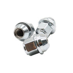 20Pcs 14x1.5 Chrome Lug Nuts ACPZ1012M/D for 2015-23 Ford Edge Mustang