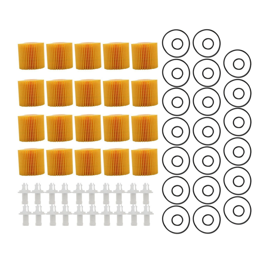 20Pcs Engine Oil Filter for Toyota Avalon Camry Highlander RAV4 Tacoma Sienna