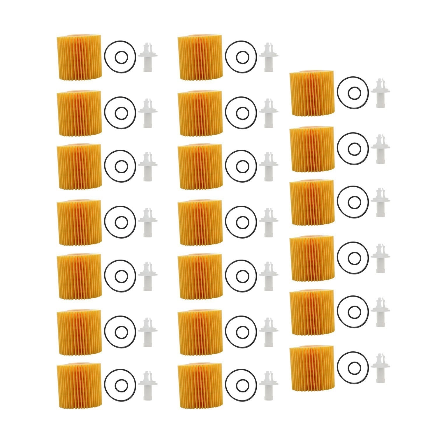 20Pcs Engine Oil Filter for Toyota Avalon Camry Highlander RAV4 Tacoma Sienna